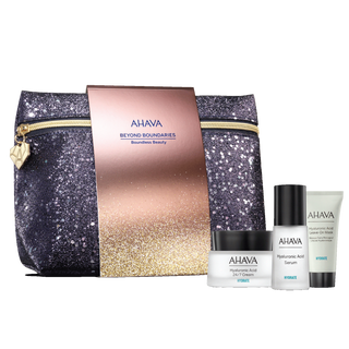 AHAVA Boundless Beauty luxury set for face and body with Dead Sea minerals