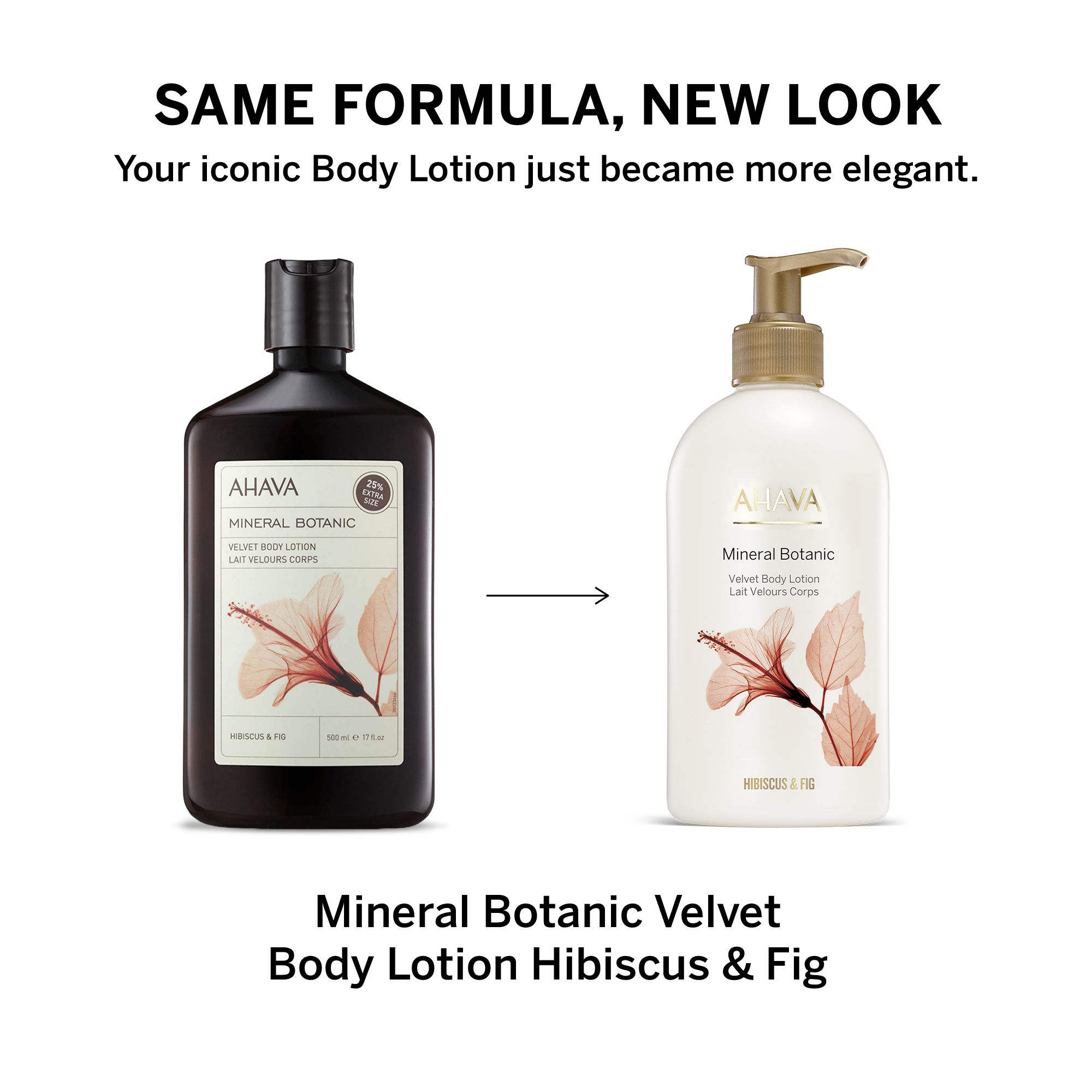 Mineral Botanic Velvet Body Lotion Hibiscus & Fig – AHAVA USA