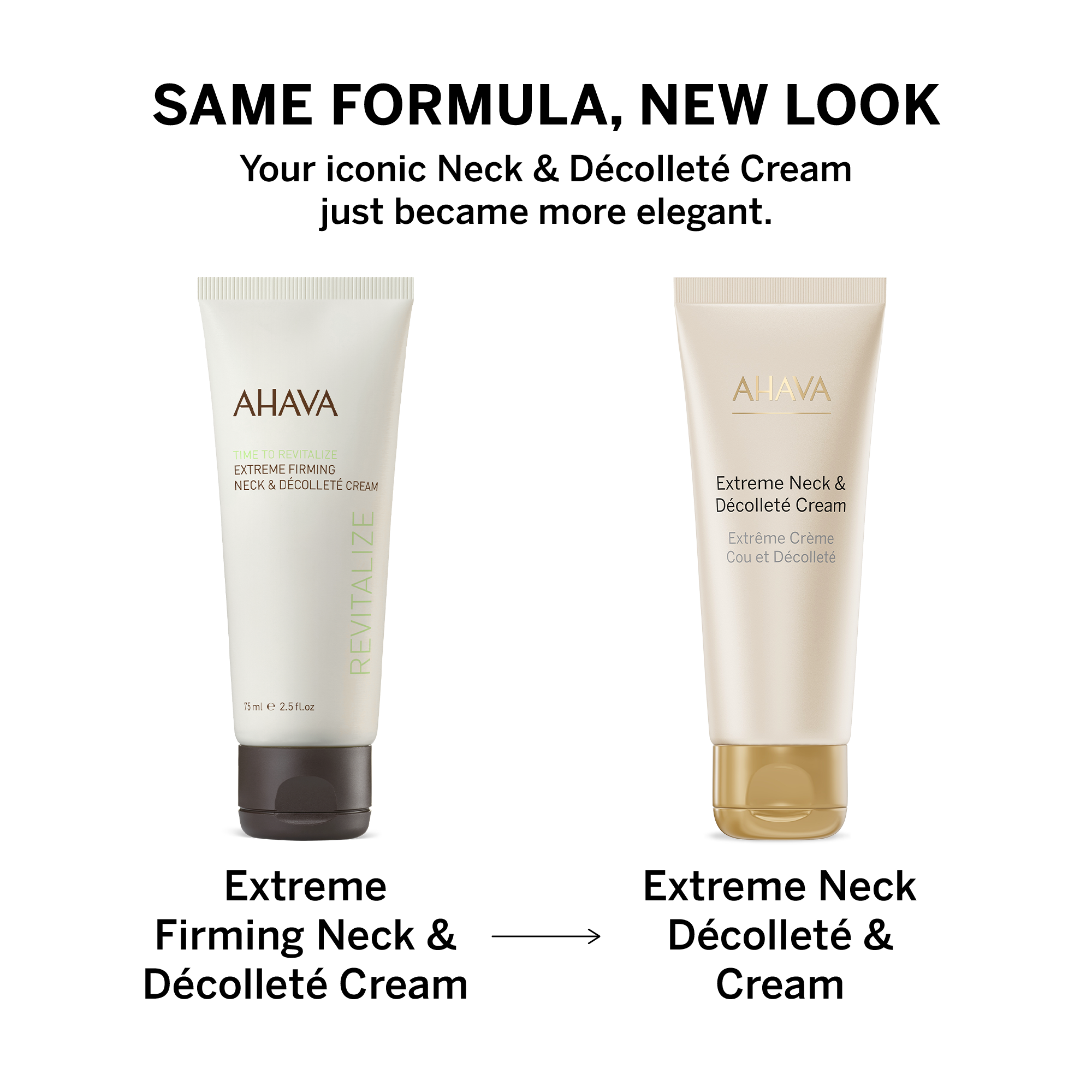 AHAVA® Extreme Neck & Décolleté Cream – AHAVA USA