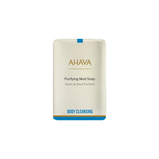 AHAVA Purifying Dead Sea Mud Soap bar for deep skin detox