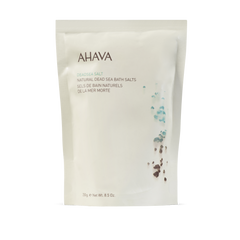 AHAVA Natural Dead Sea Bath Salts for muscle relaxation and skin detox