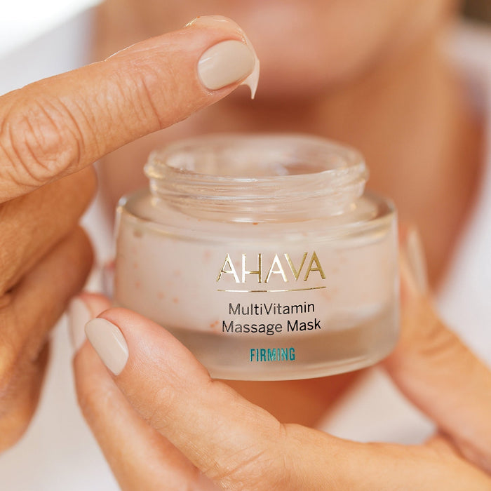 Protective AHAVA face masks for soothing skin in windy weather