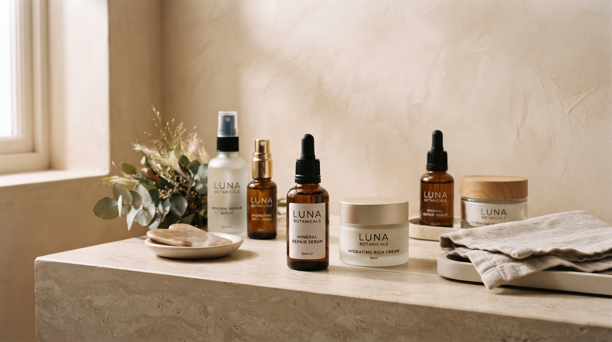 Anti-Aging Skincare Routine with Natural Minerals