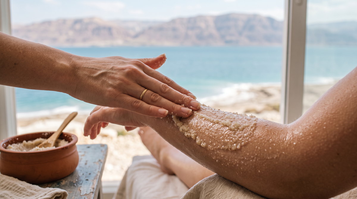 The Best Body Scrub for Exfoliation: Dead Sea Minerals for Radiant Skin