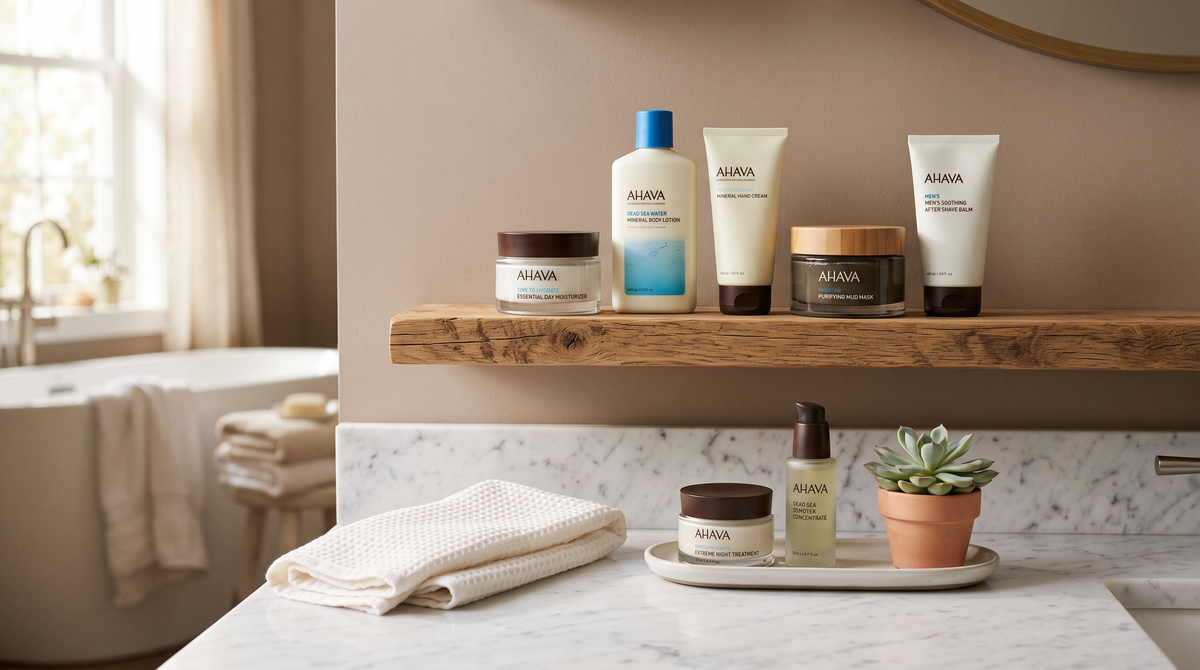 Full Body Care Routine Using Dead Sea Products