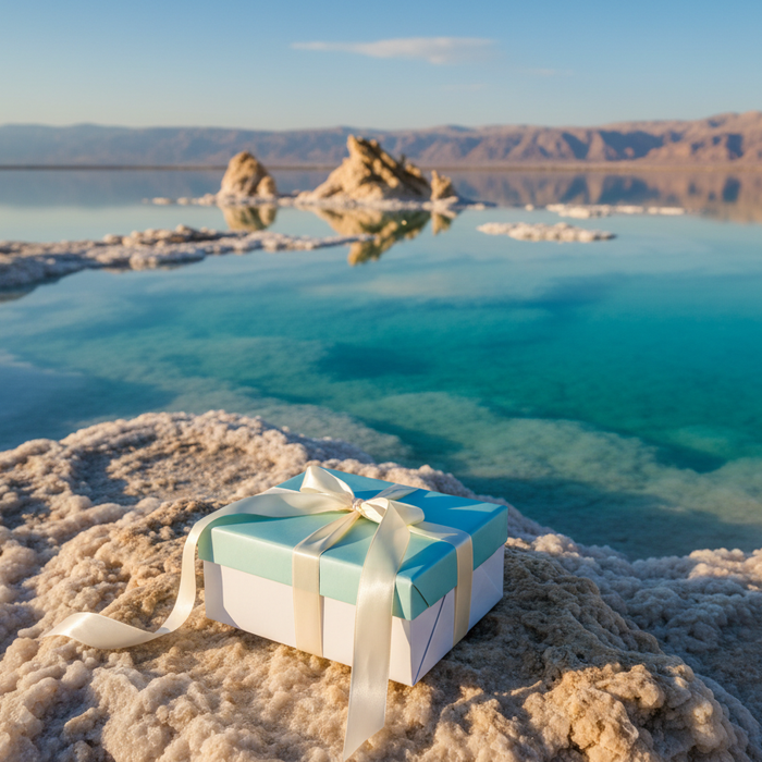 Luxurious AHAVA gift ideas featuring minerals from the Dead Sea