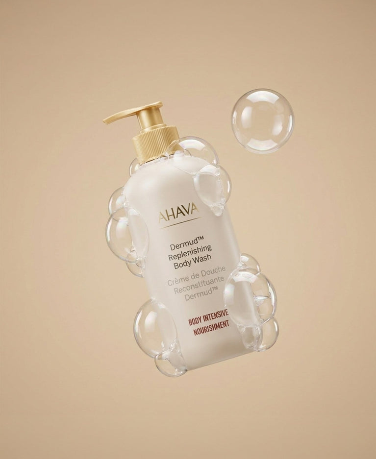 AHAVA Dermud: Intensive Dead Sea mud treatment for very dry and cracked skin.