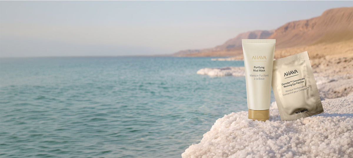 AHAVA Face Masks collection: Deep cleansing mud masks and hydrating treatments for a spa-like experience at home