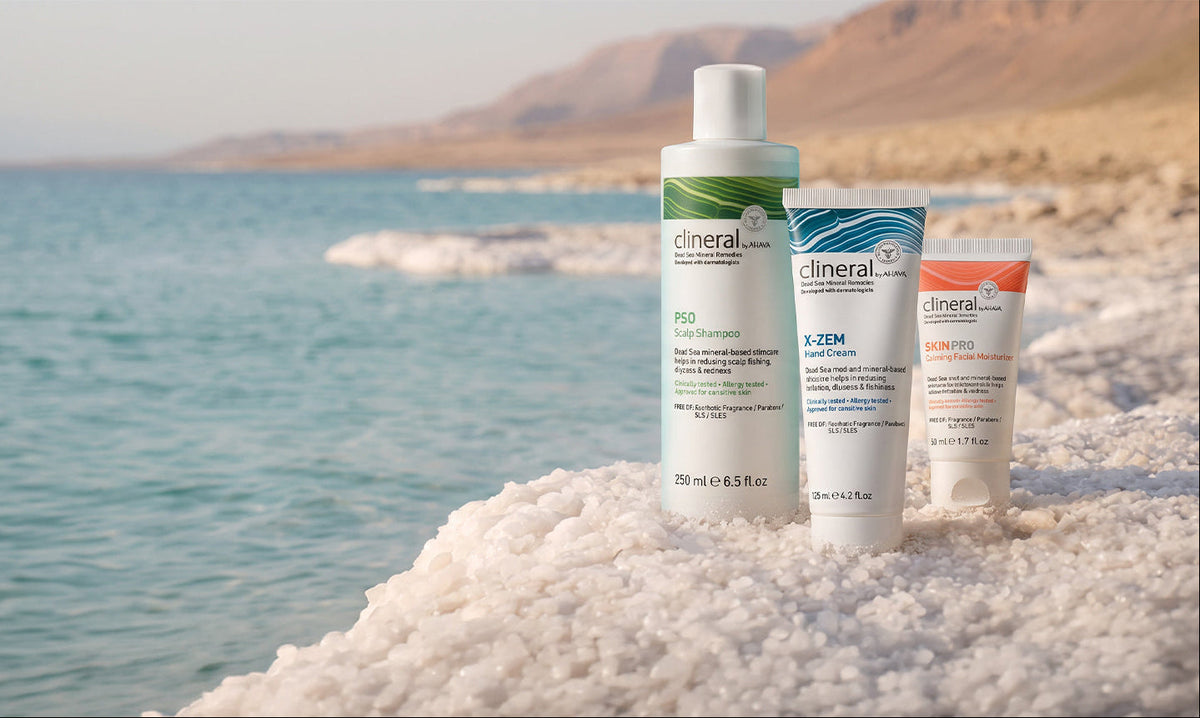 Gentle mineral-based facial skincare specifically for sensitive skin types.