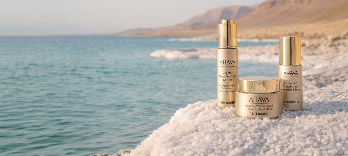 AHAVA Youth Boosters collection: Anti-aging skincare treatments for a radiant, youthful complexion