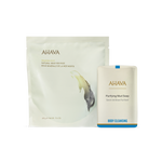 AHAVA Dead Sea Treasures set with essential mineral and mud products