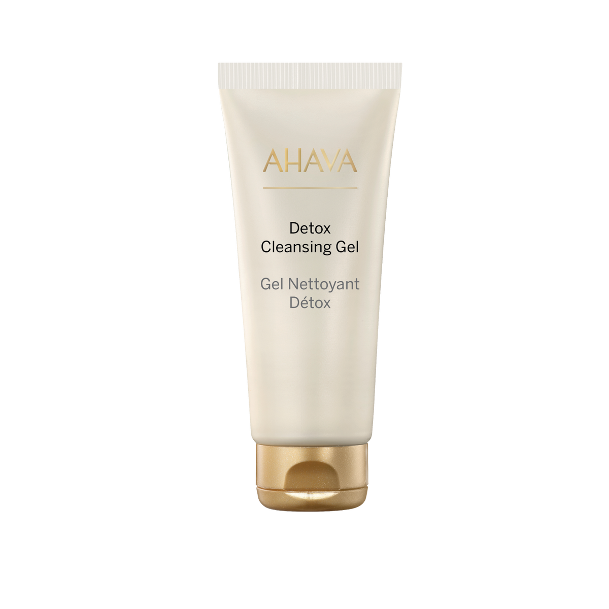 AHAVA Detox Cleansing Gel with Dead Sea mud for daily skin purity
