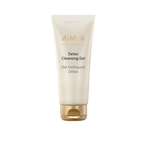 AHAVA Detox Cleansing Gel with Dead Sea mud for daily skin purity