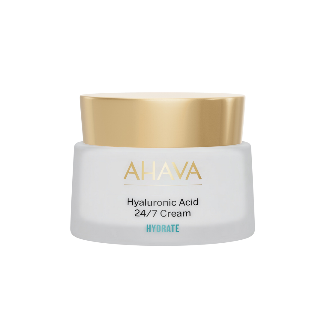 AHAVA Hyaluronic Acid 24/7 Cream with Dead Sea mineral boost