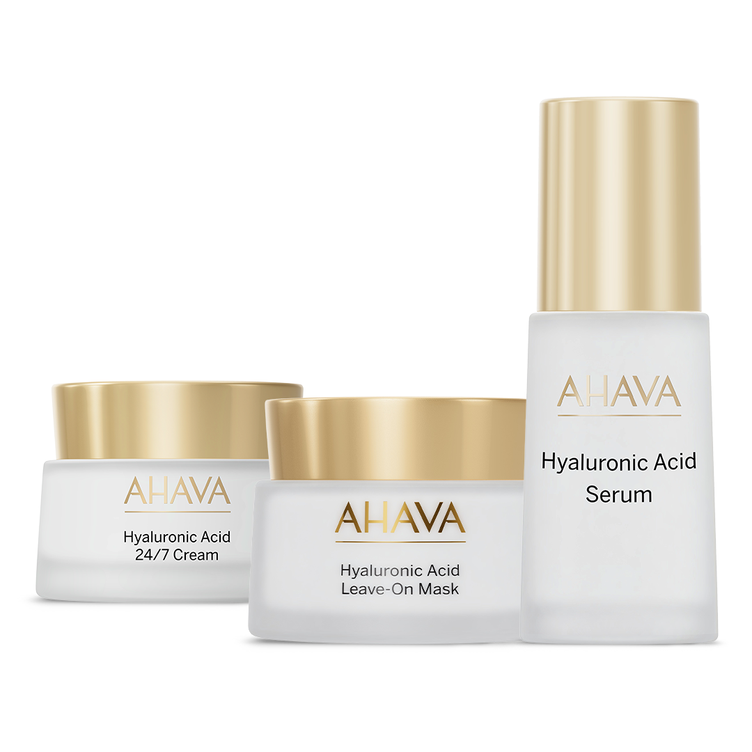 AHAVA Hyaluronic Acid Supple Set for deep Dead Sea hydration