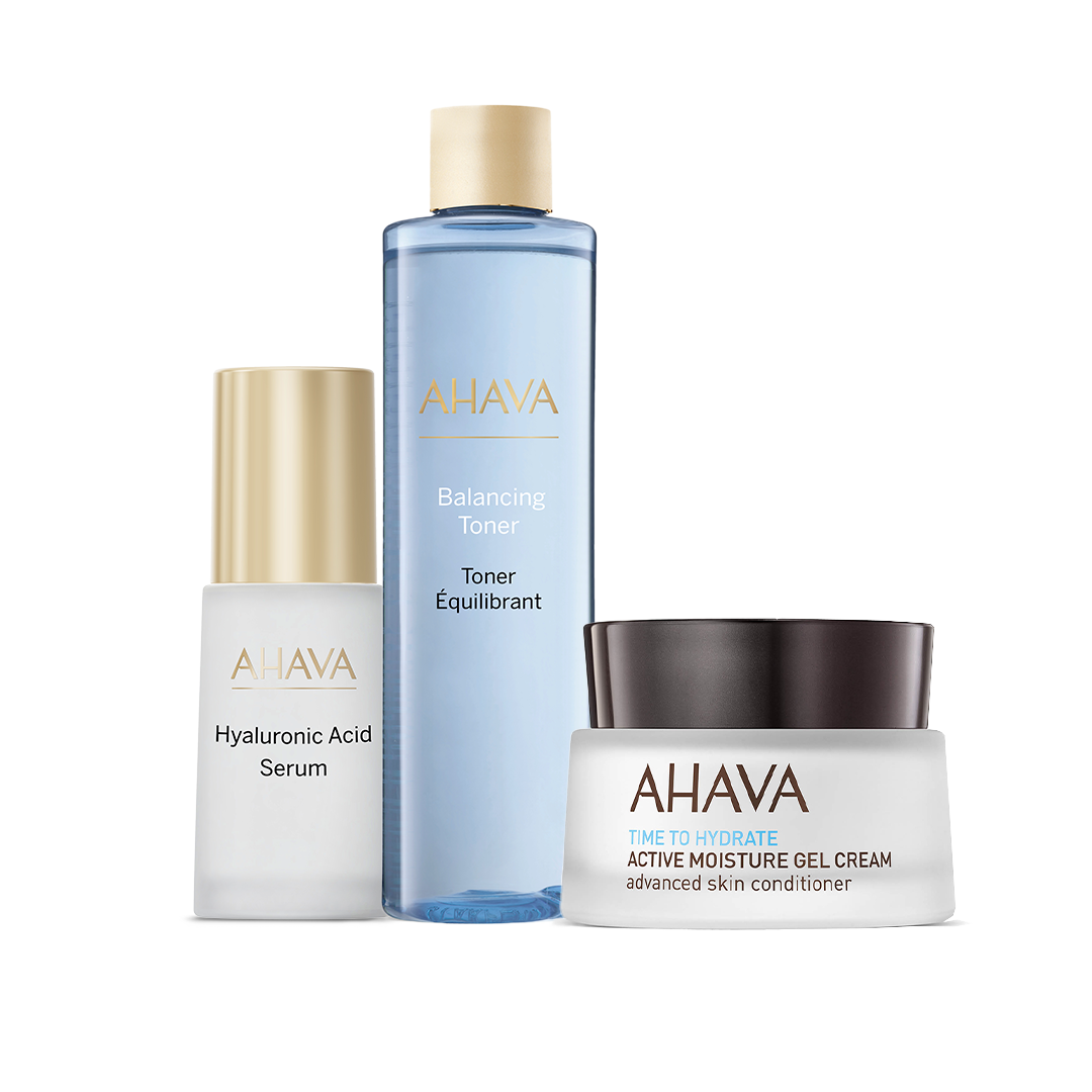 AHAVA Hydration Hero Bundle for intense Dead Sea facial moisture