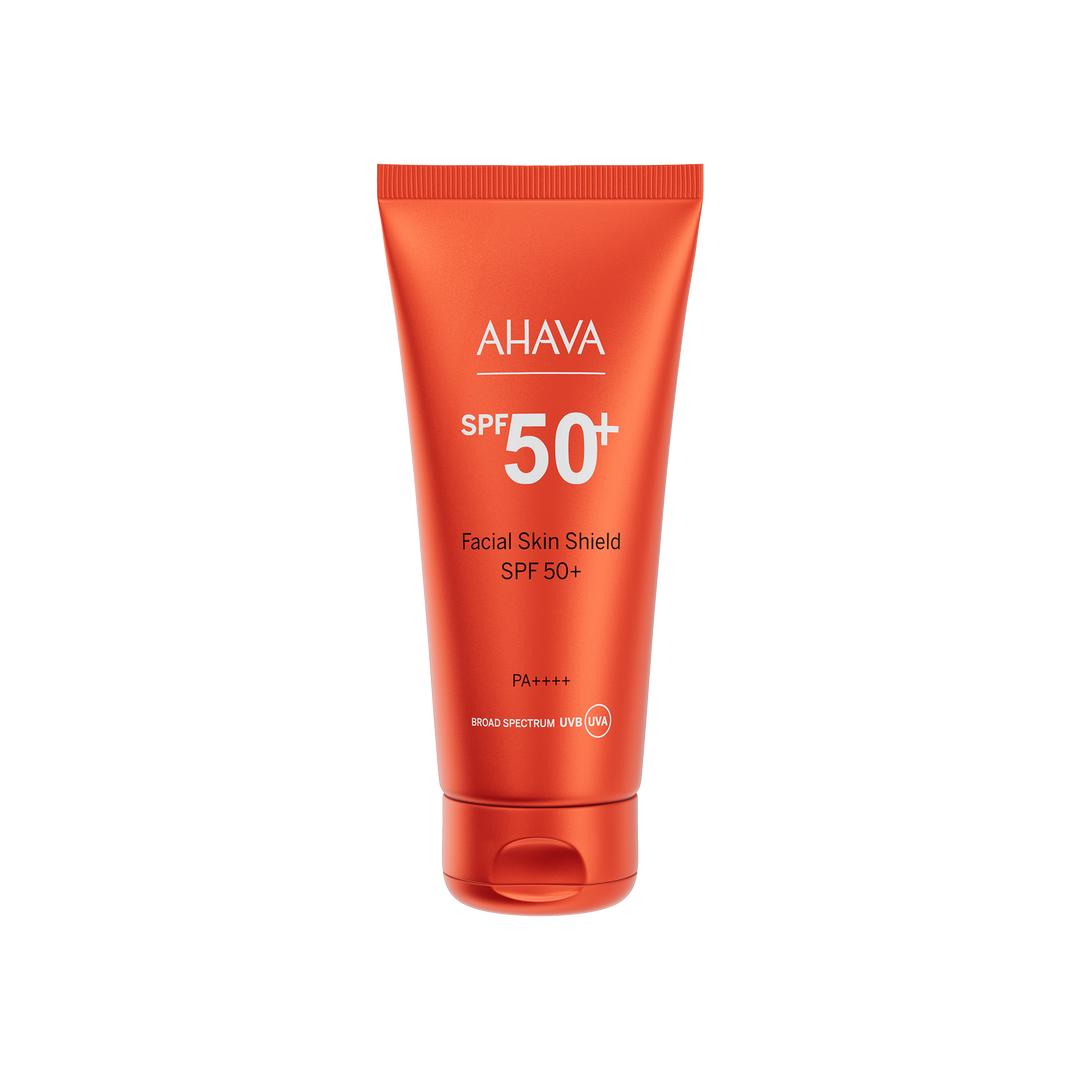 AHAVA Facial Skin Shield SPF 50+ with protective Dead Sea minerals