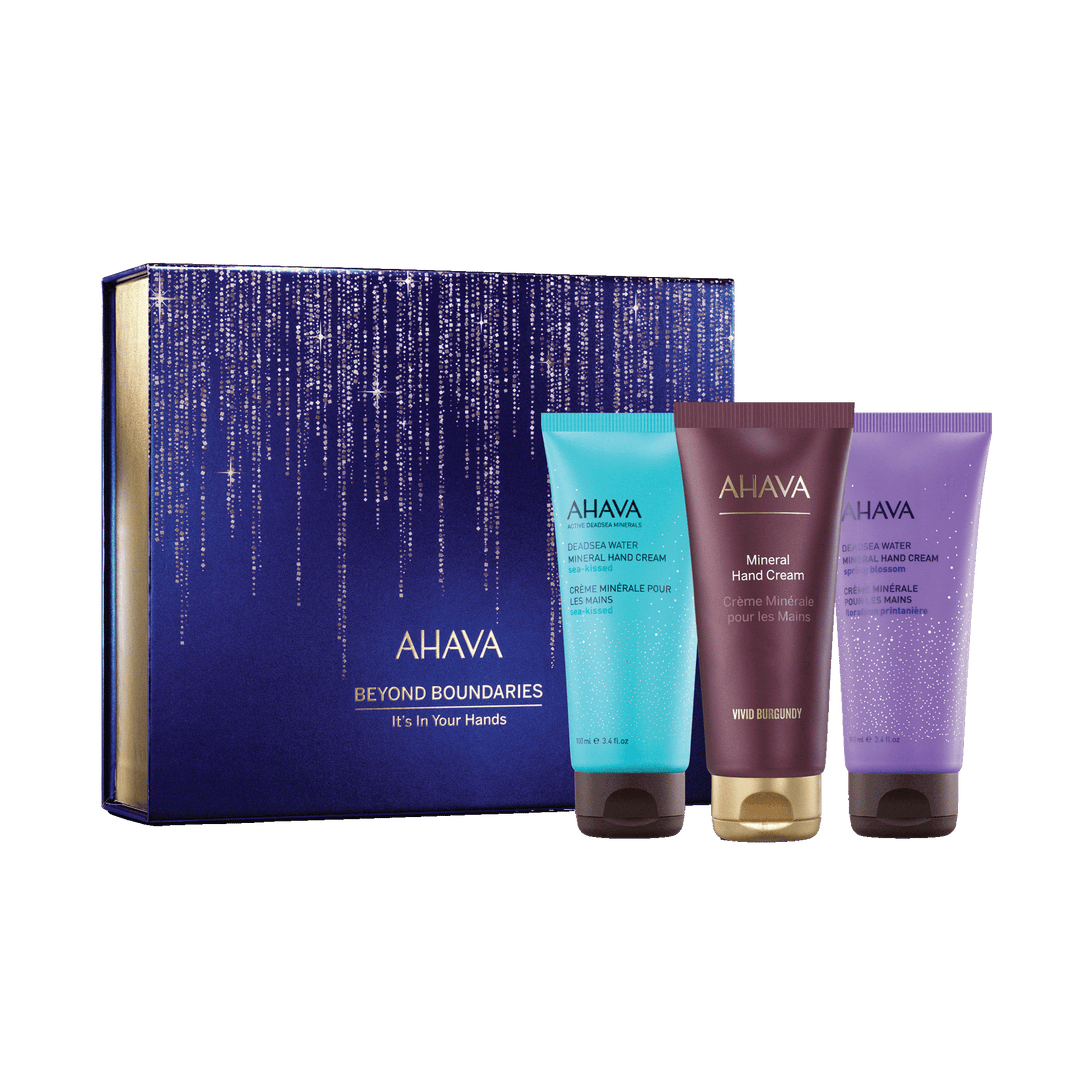 AHAVA It's In Your Hands premium Dead Sea hand care gift set