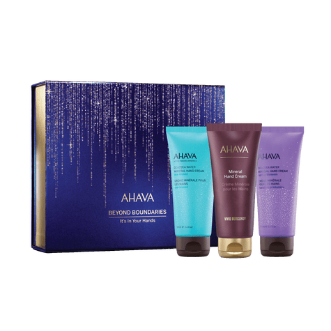 AHAVA It's In Your Hands premium Dead Sea hand care gift set