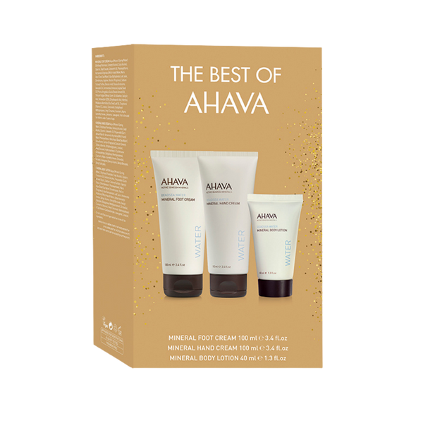 AHAVA アハバ 9本セット ミネラルハンドクリーム・マッドマスク AHAVA® Kit The Best of AHAVA – AHAVA USA