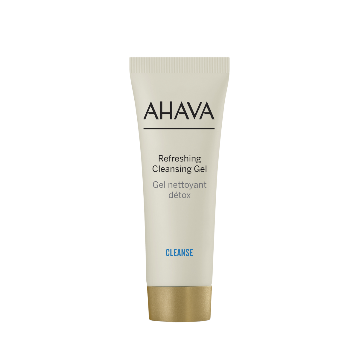 AHAVA Refreshing Cleansing Gel travel size with Dead Sea minerals