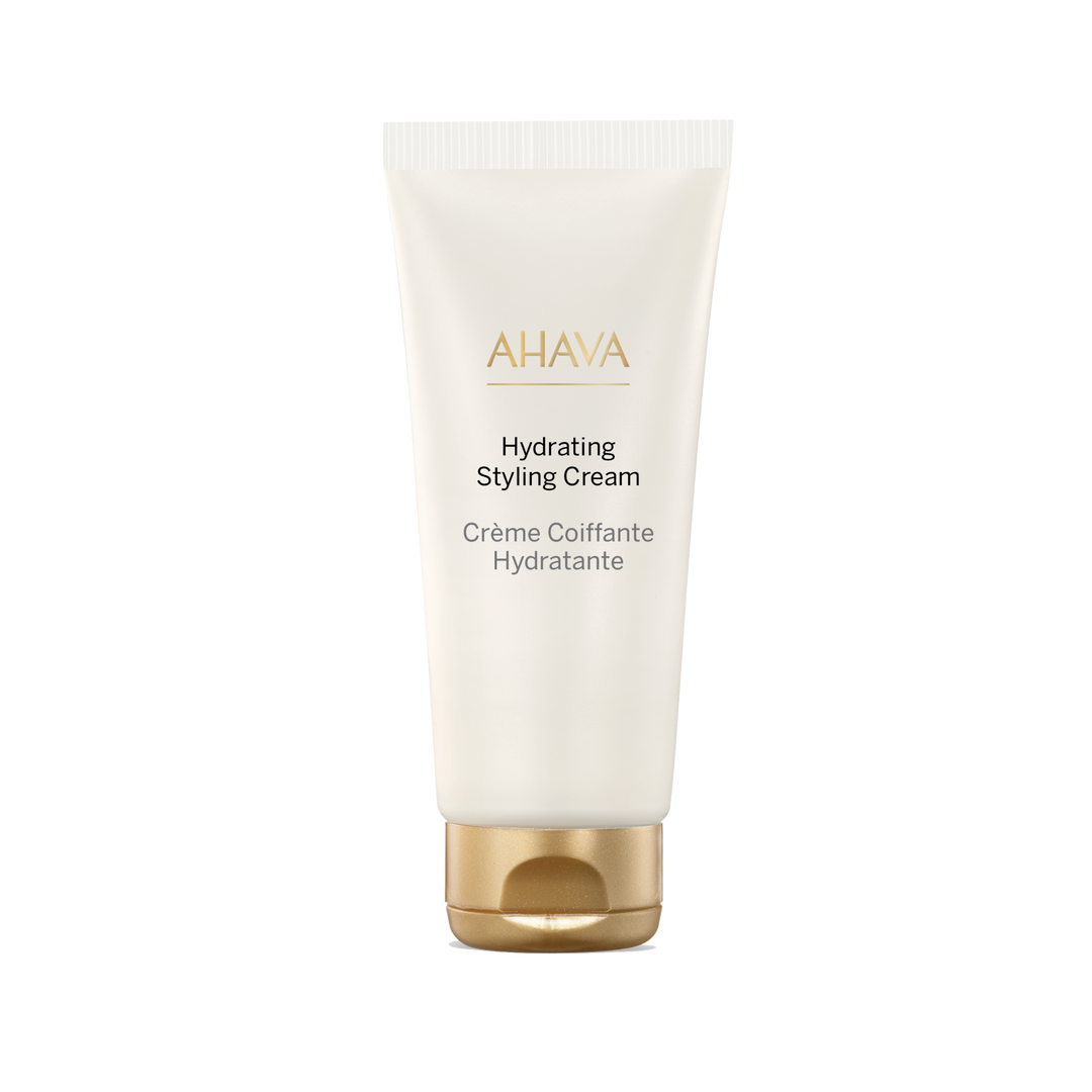 AHAVA Hydrating Styling Cream with Dead Sea minerals for hair shine