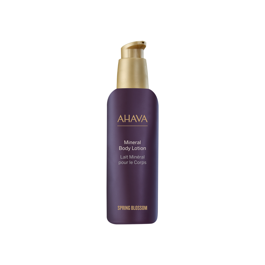 AHAVA Mineral Body Lotion Spring Blossom with Dead Sea minerals
