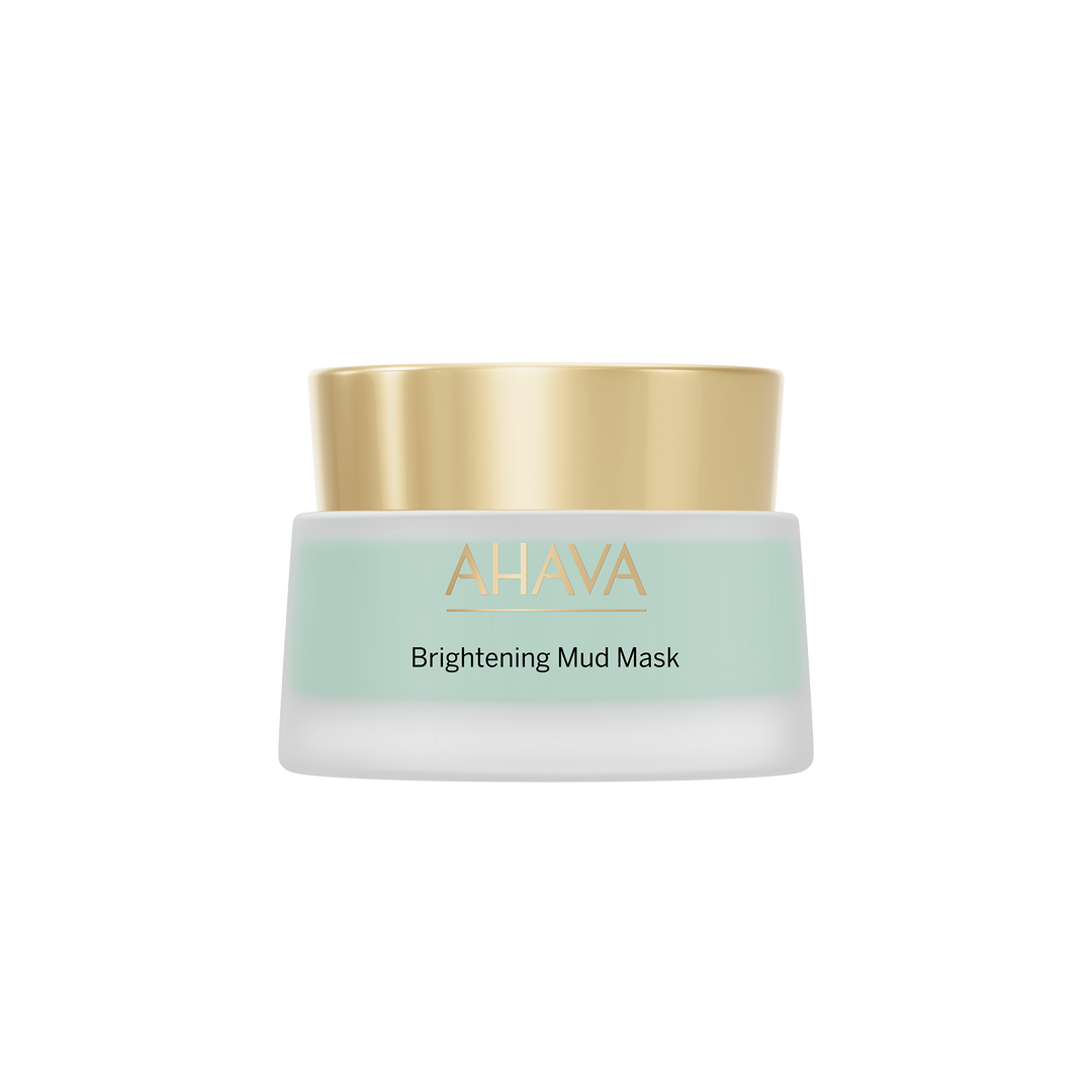 AHAVA Brightening Dead Sea Mud Mask for radiant and glowing skin