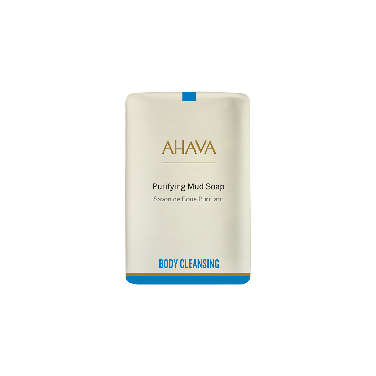AHAVA Purifying Dead Sea Mud Soap bar for deep skin detox