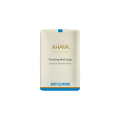 AHAVA Purifying Dead Sea Mud Soap bar for deep skin detox