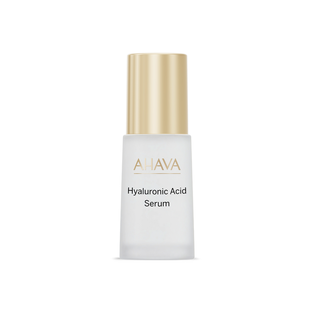 AHAVA Hyaluronic Acid Serum with Dead Sea mineral complex for plumping