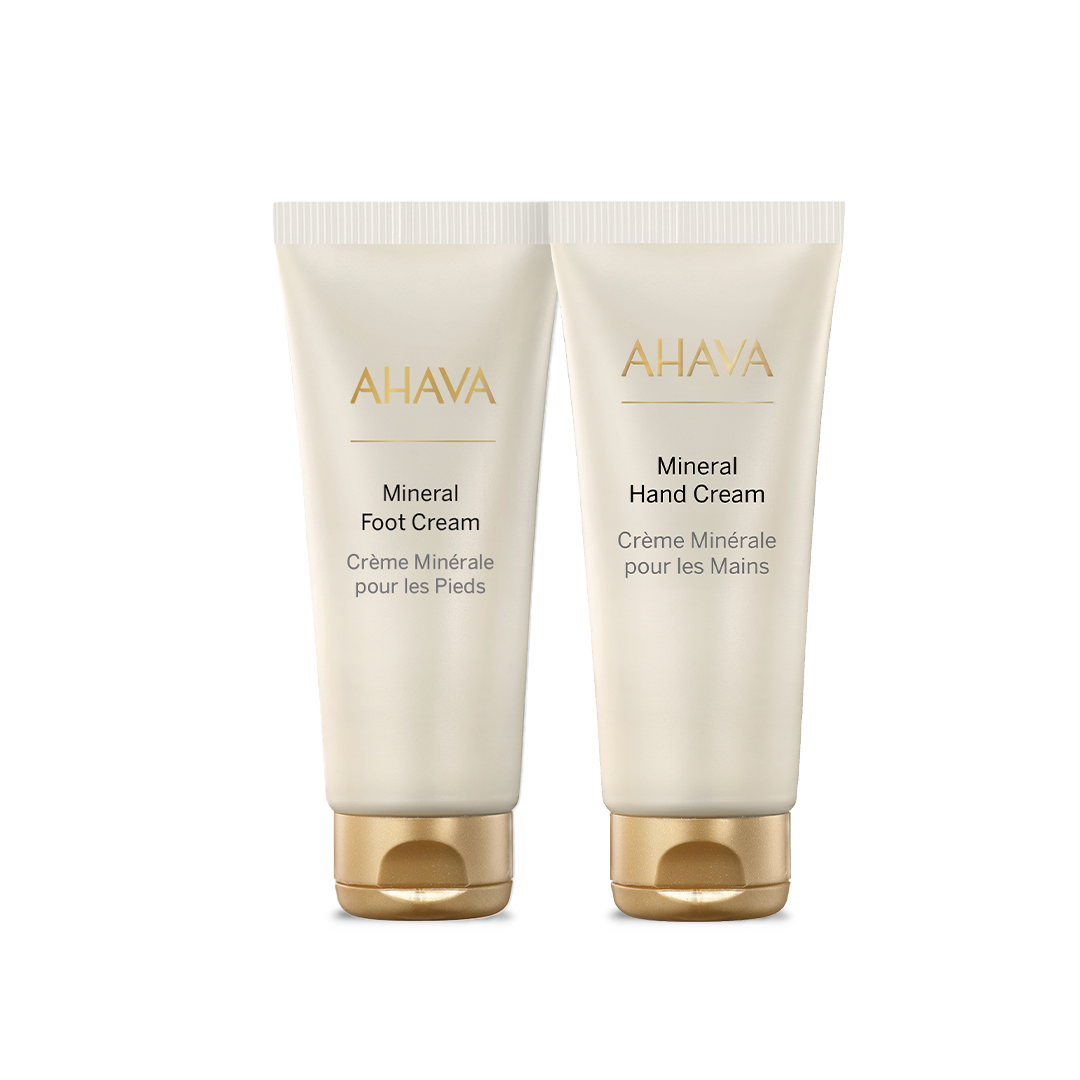AHAVA The Velvet Touch Duo for silky skin with Dead Sea minerals