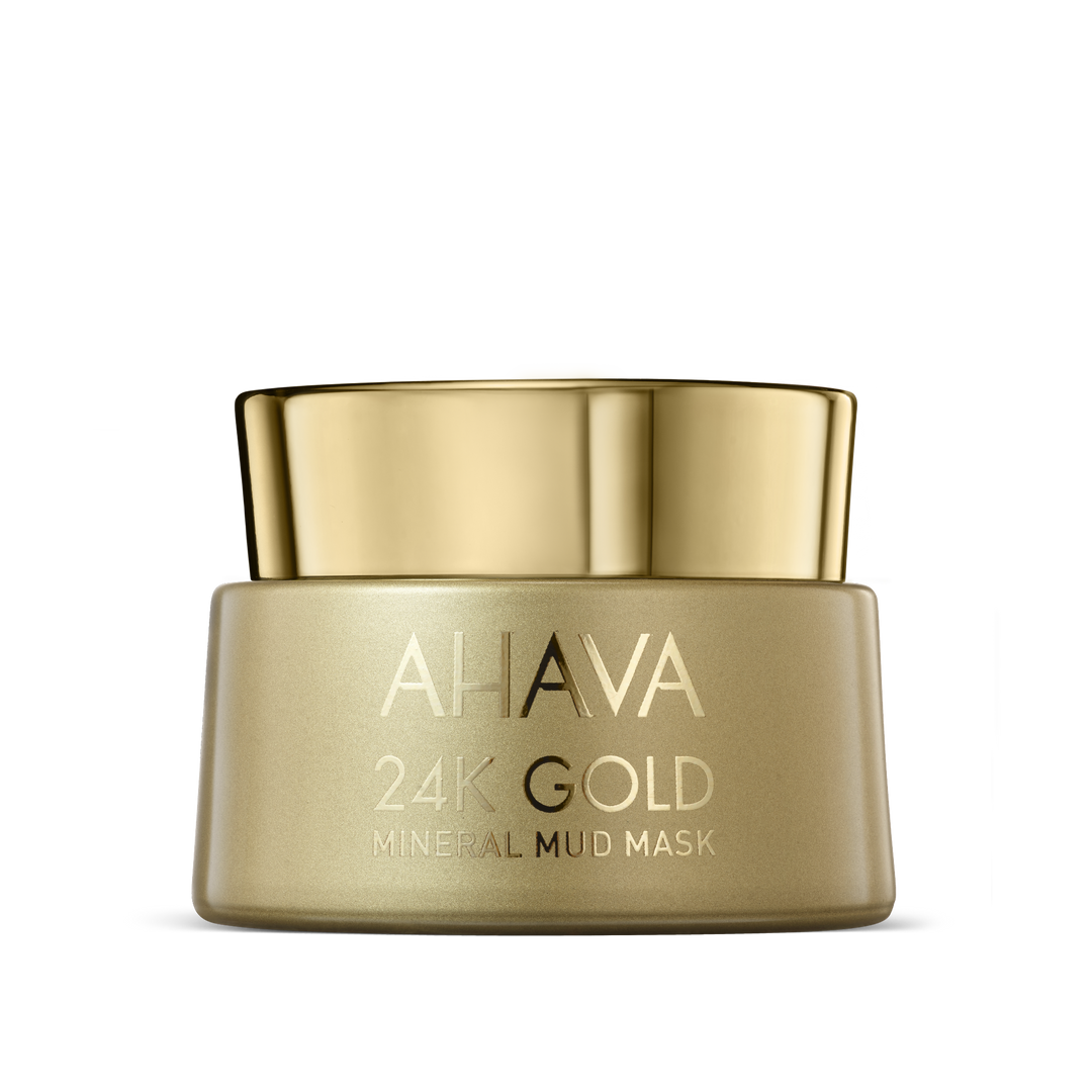 AHAVA 24K Gold Mineral Mud Mask with authentic Dead Sea mud