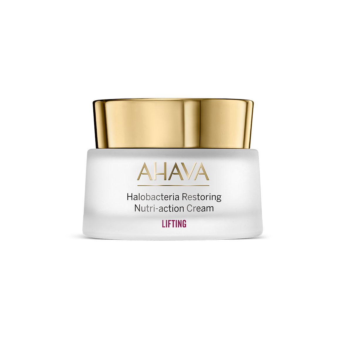 AHAVA Halobacteria Cream with Dead Sea skin-restoring organisms