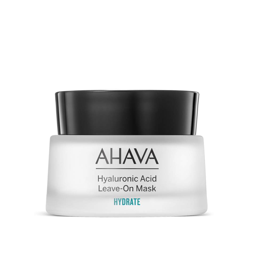 AHAVA Hyaluronic Acid Leave-On Mask with hydrating Dead Sea minerals