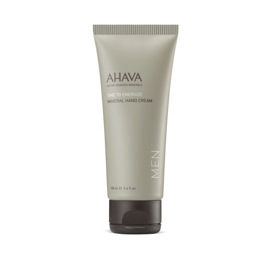 AHAVA Men's Mineral Hand Cream with protective Dead Sea minerals