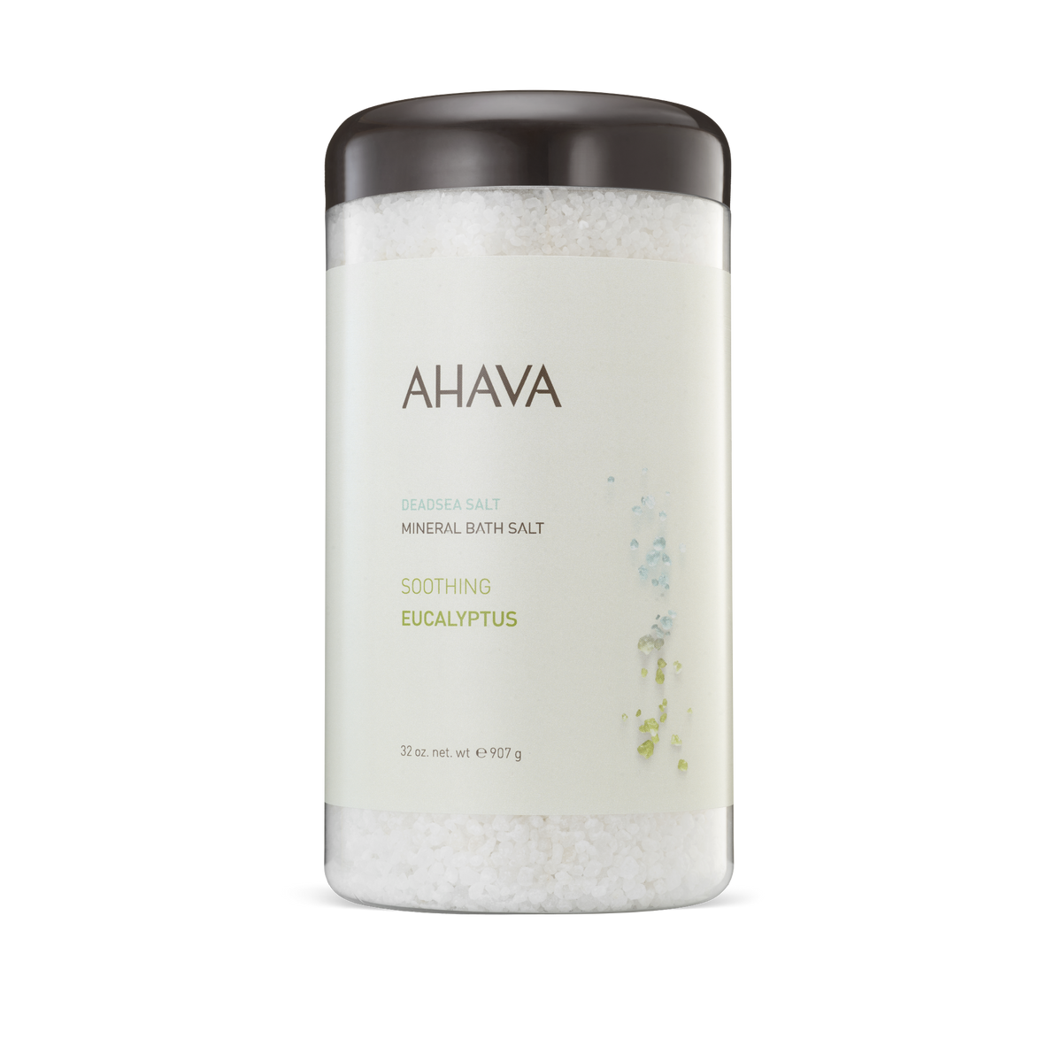 AHAVA Eucalyptus Dead Sea Bath Salts for refreshing mineral soak