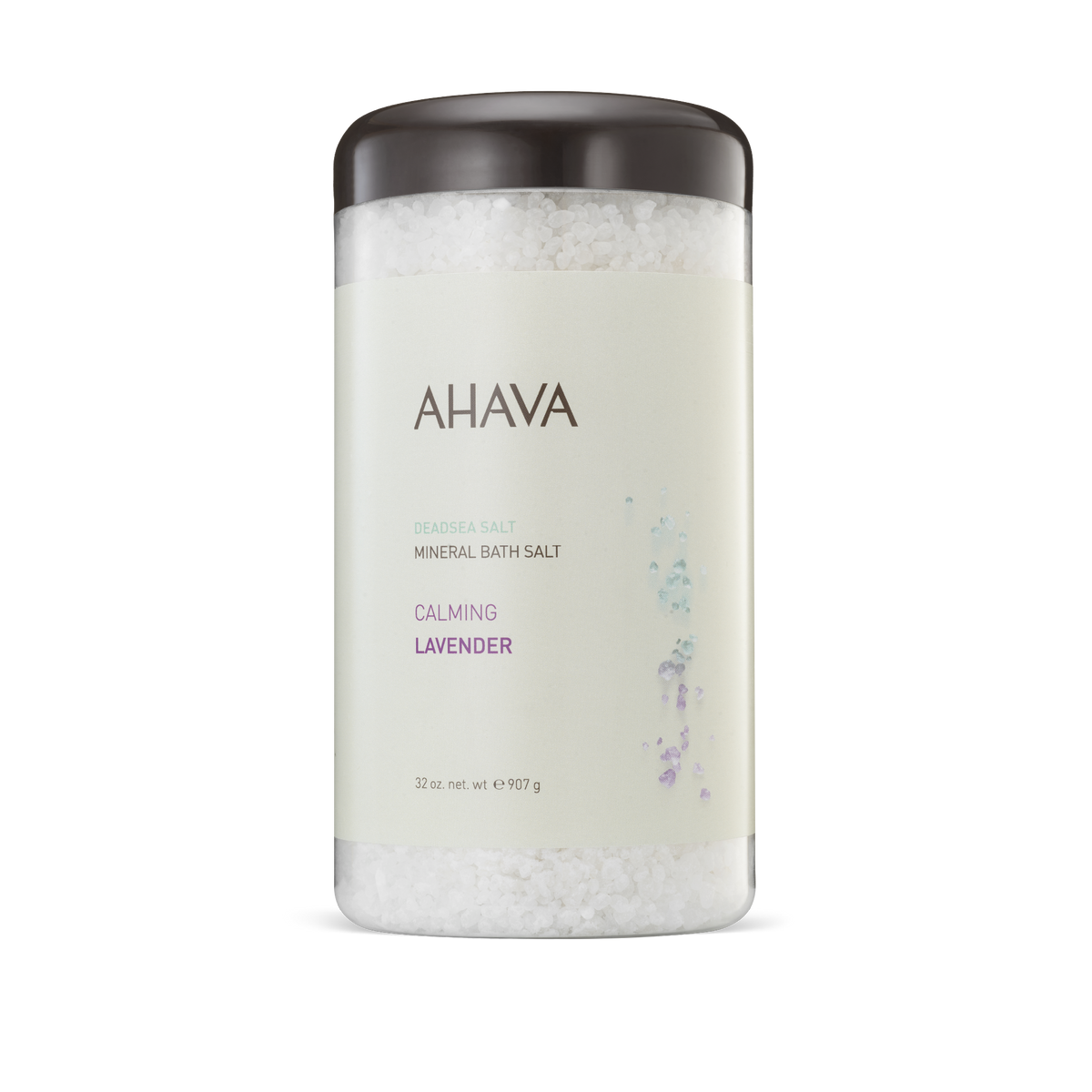 AHAVA Lavender Dead Sea Bath Salts for relaxing mineral bath