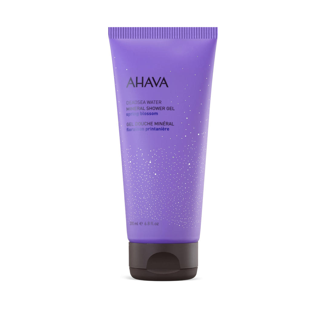 AHAVA Mineral Shower Gel Spring Blossom with Dead Sea minerals