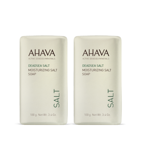 Moisturizing Dead Sea Salt Soap Duo