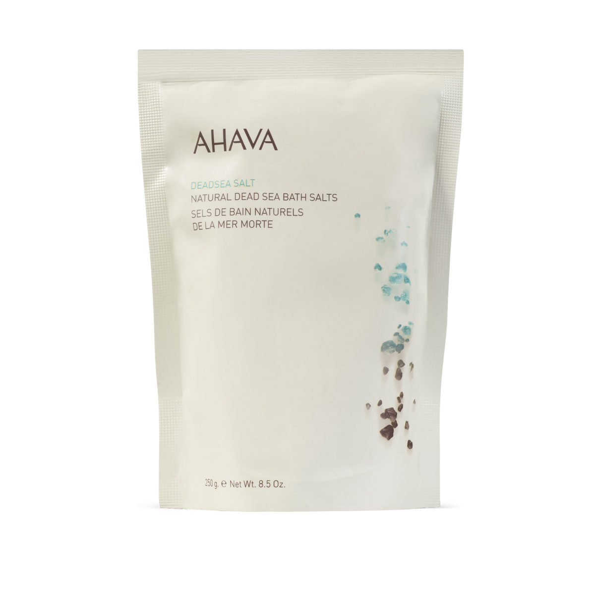 AHAVA Natural Dead Sea Bath Salts for muscle relaxation and skin detox