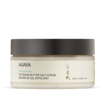 AHAVA Dead Sea Salt Scrub with softening butter for body exfoliation