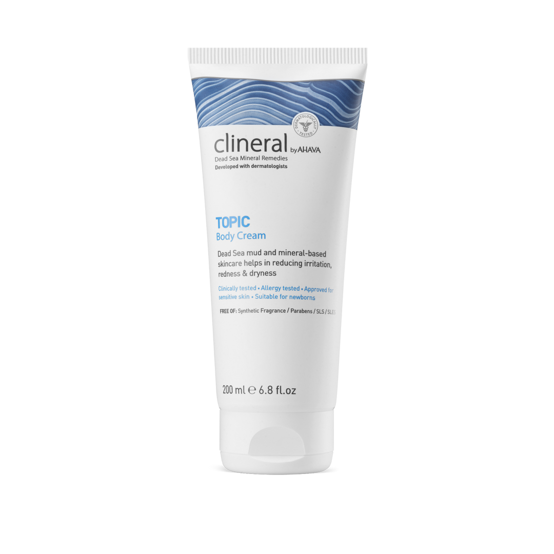 AHAVA Clineral TOPIC Body Cream with Dead Sea minerals for irritated skin