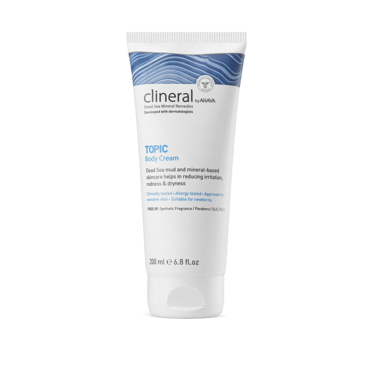 AHAVA Clineral TOPIC Body Cream with Dead Sea minerals for irritated skin