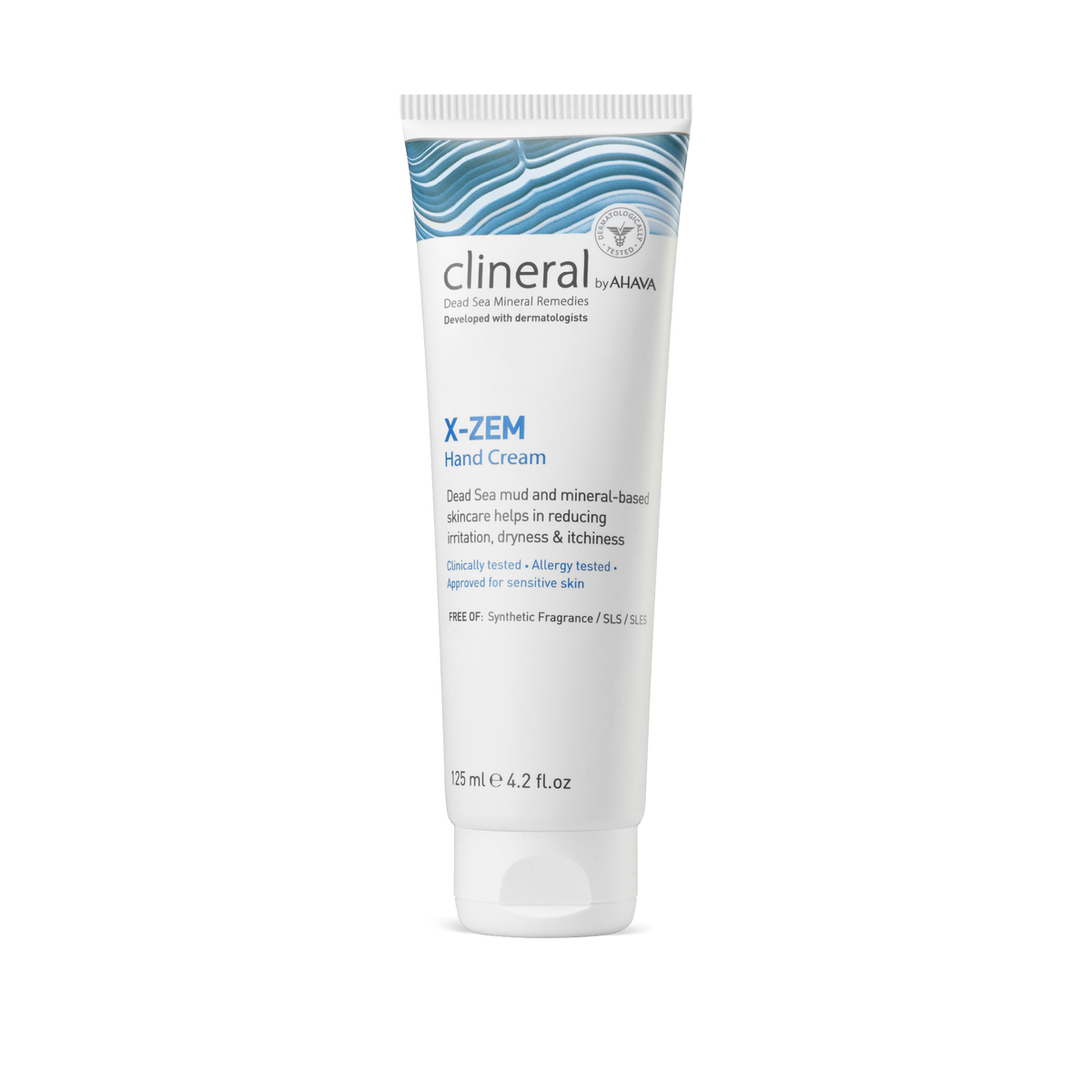 AHAVA Clineral X-ZEM Hand Cream with Dead Sea minerals for eczema relief